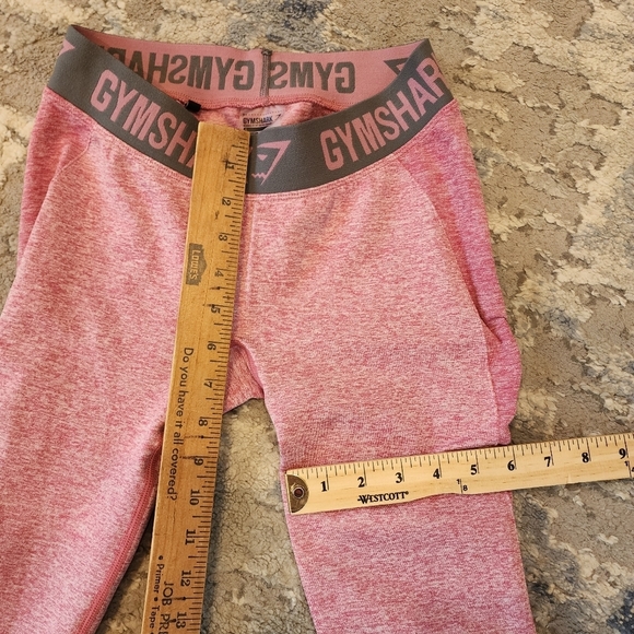 Gymshark Pink Flex Leggings.  Women's size small. - Picture 10 of 13